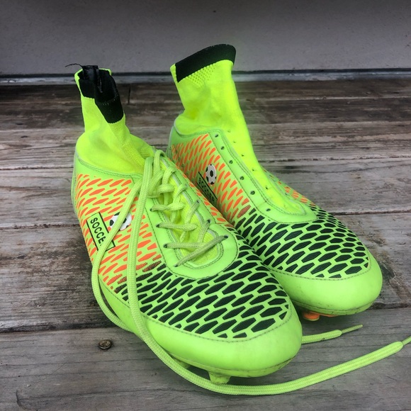 Shoes | Neon Green Soccer Cleats | Poshmark
